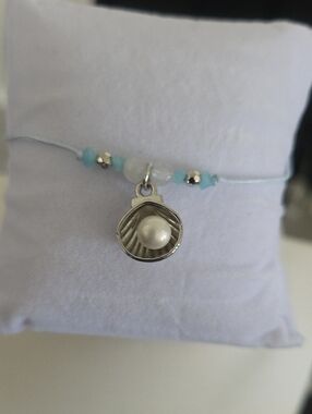 Paparazzi Oyster Overture Blue Ankle Bracelet NWT